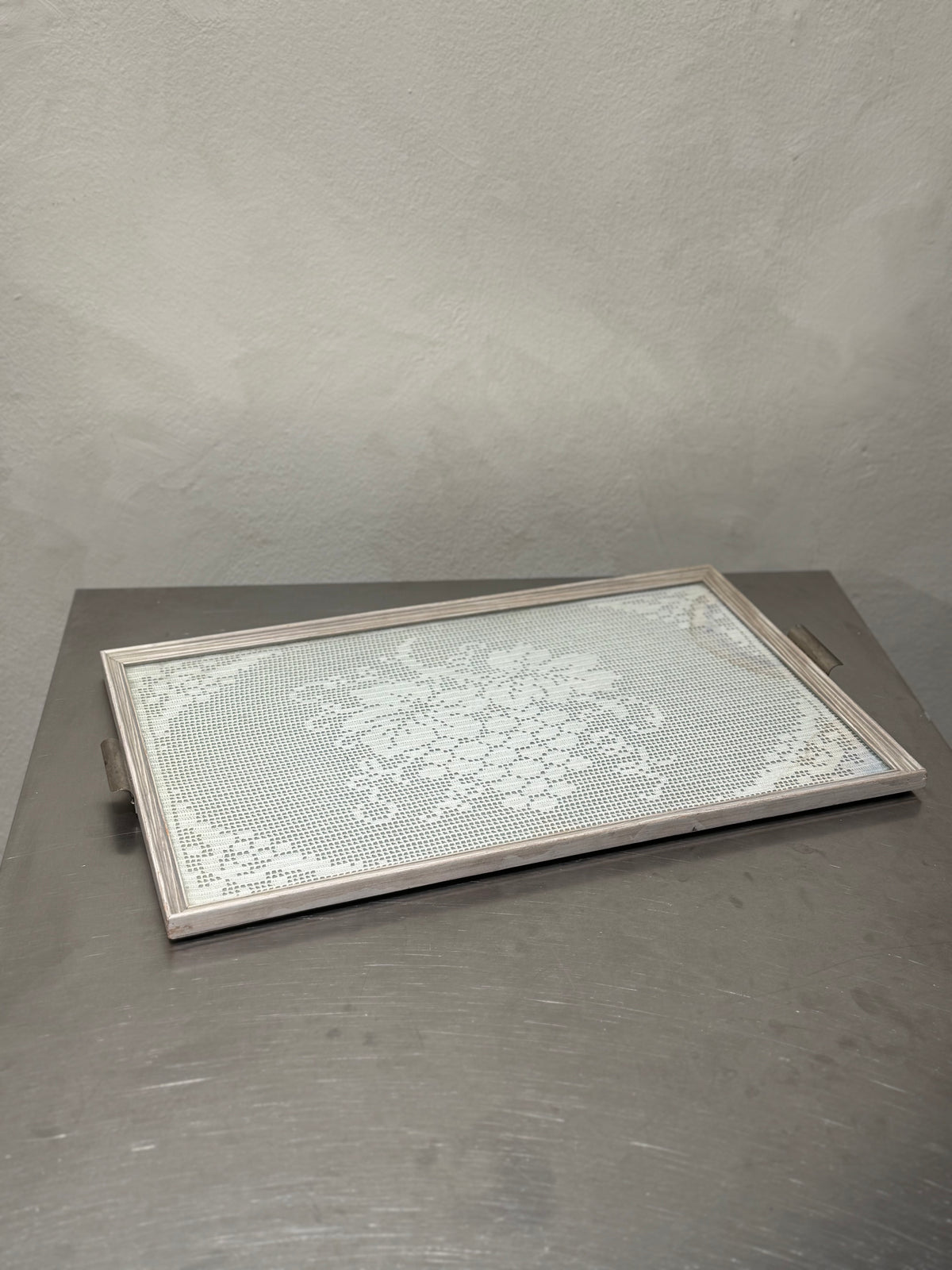 Mid-Century Lace Serving Tray – view 2