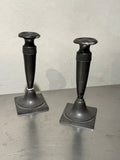 Spanish Pewter Candlesticks Set of 2 – product image 1