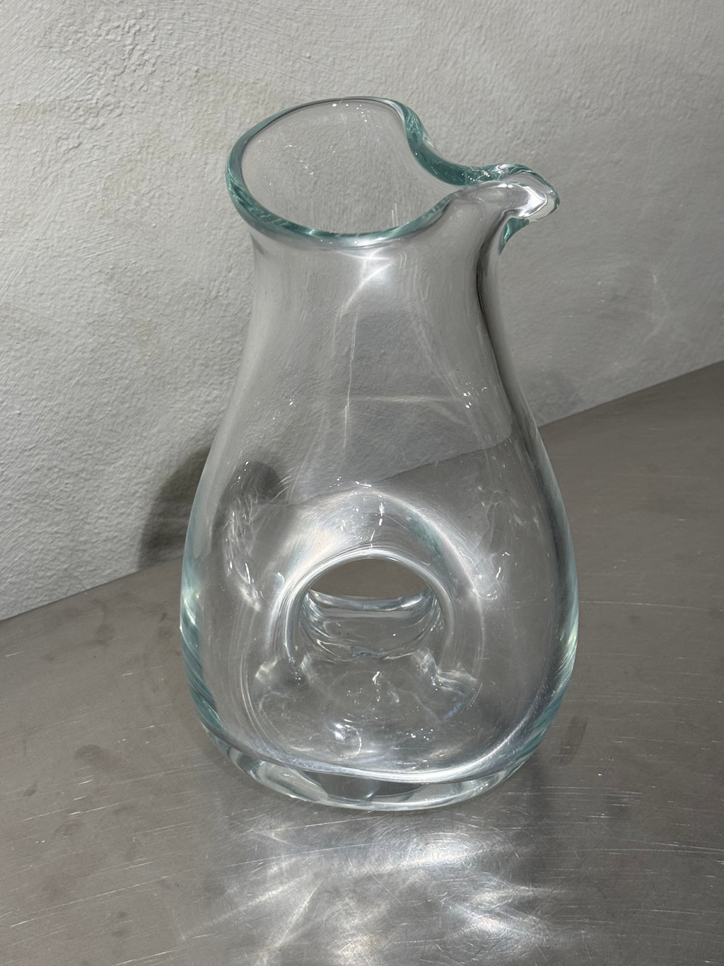 Hand-Blown Glass Donut Decanter – product image 3