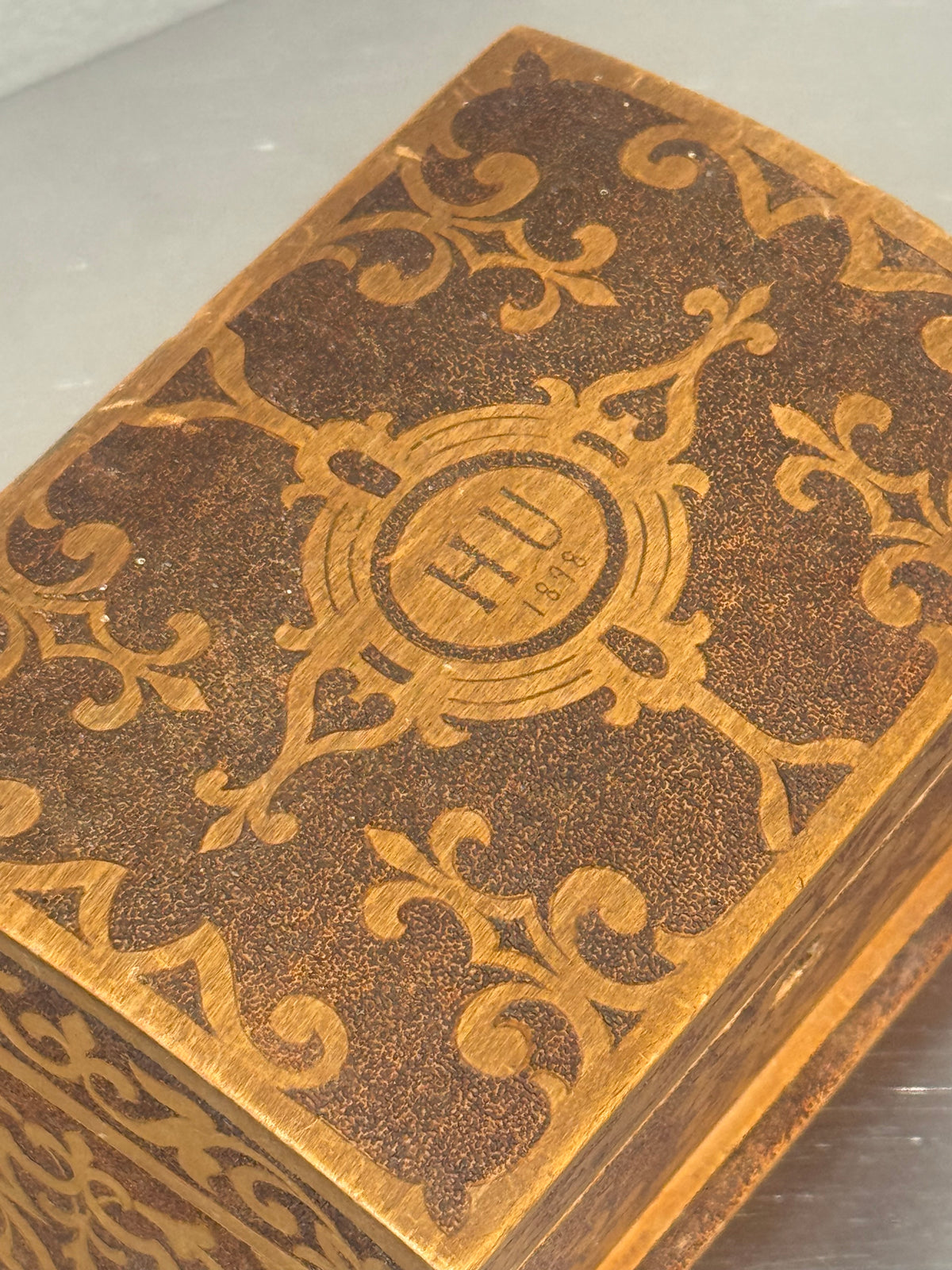 1898 Wooden Jewellery Box – product image 3