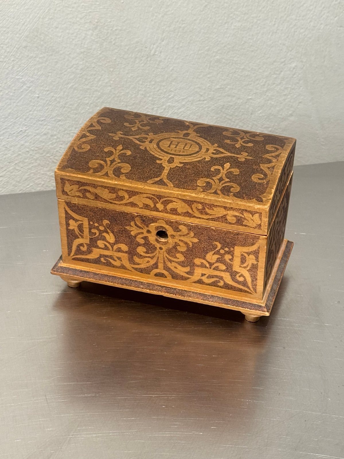 1898 Wooden Jewellery Box – product image 2