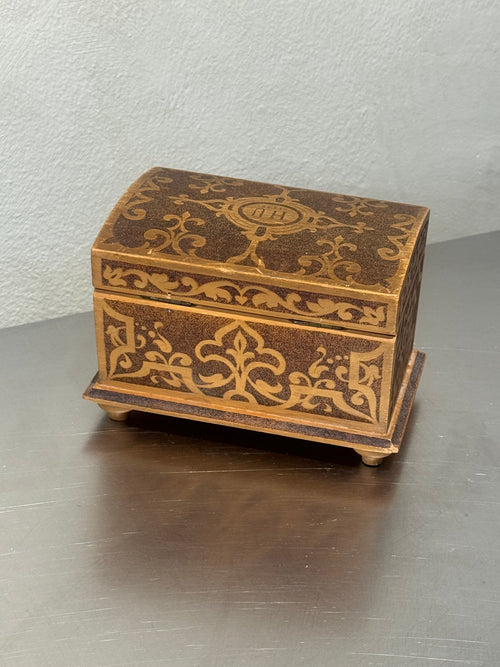 1898 Wooden Jewellery Box – product image 1