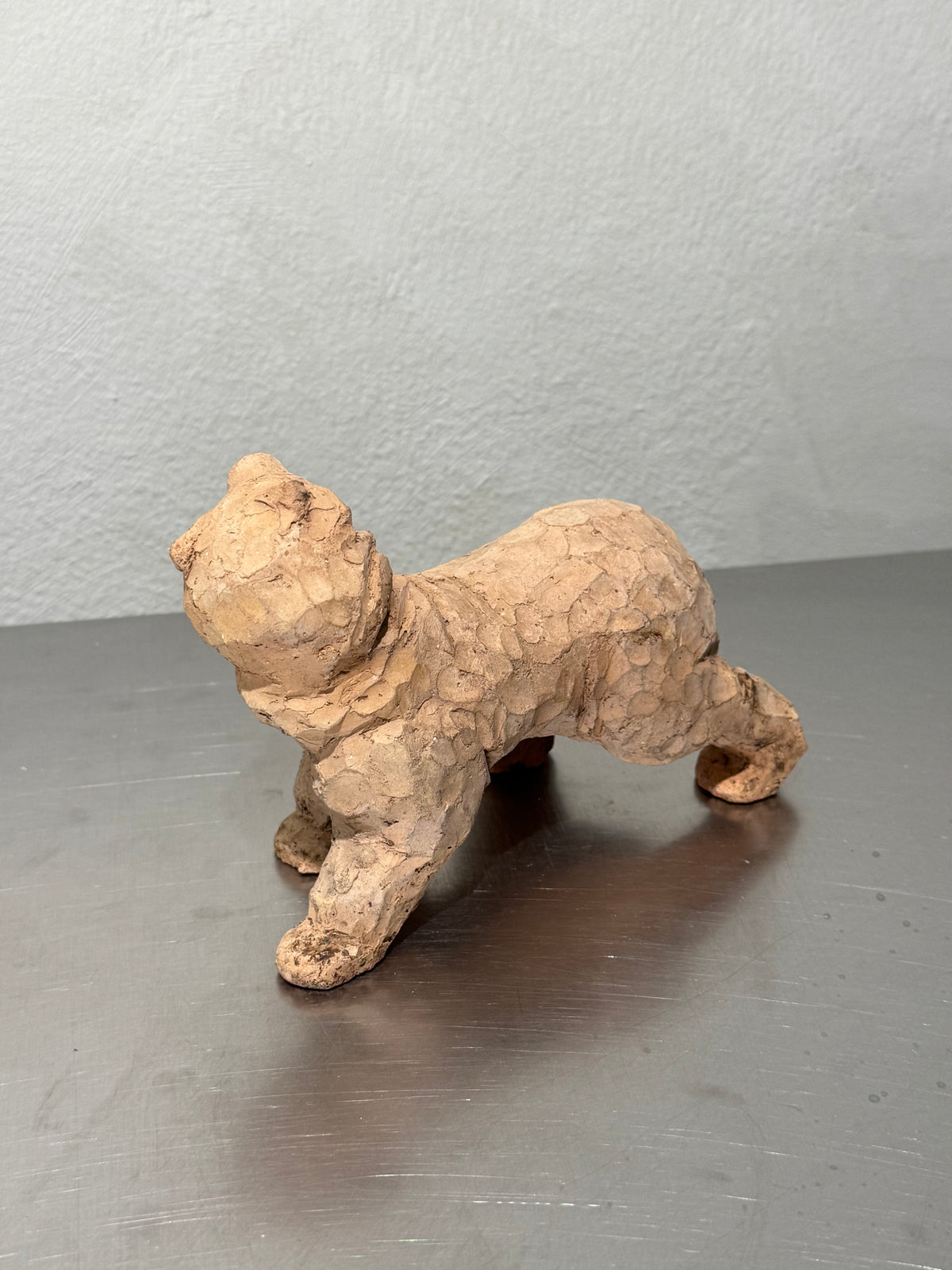 Terracotta Folk Art Bear – product image 2