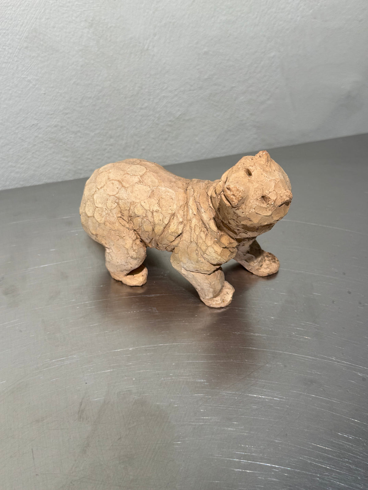 Terracotta Folk Art Bear – product image 3