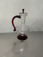 Ruby Red Glass Carafe – product image 6