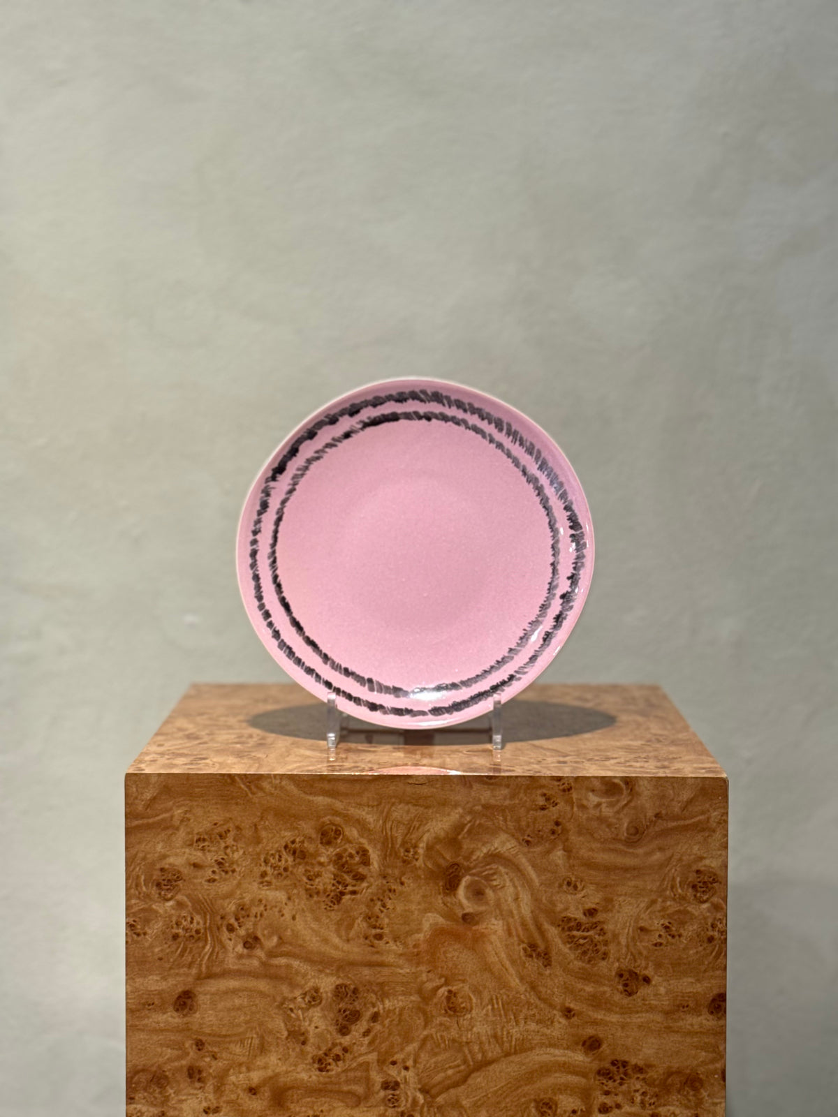 Bubble side plate 22 cm – front view