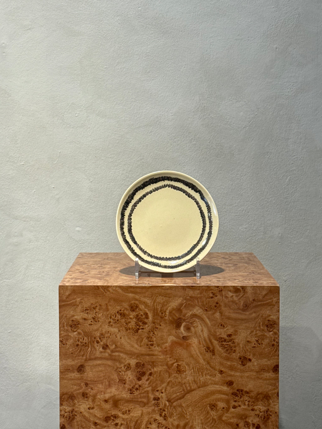 Vanilla dessert plate 17.5 cm – front view
