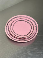 Bubble dessert and side plates together