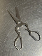Lacor professional kitchen scissors, full view
