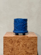Muddy S pot in blue