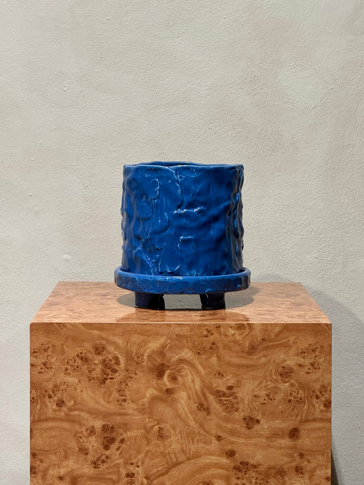 Muddy S pot in blue