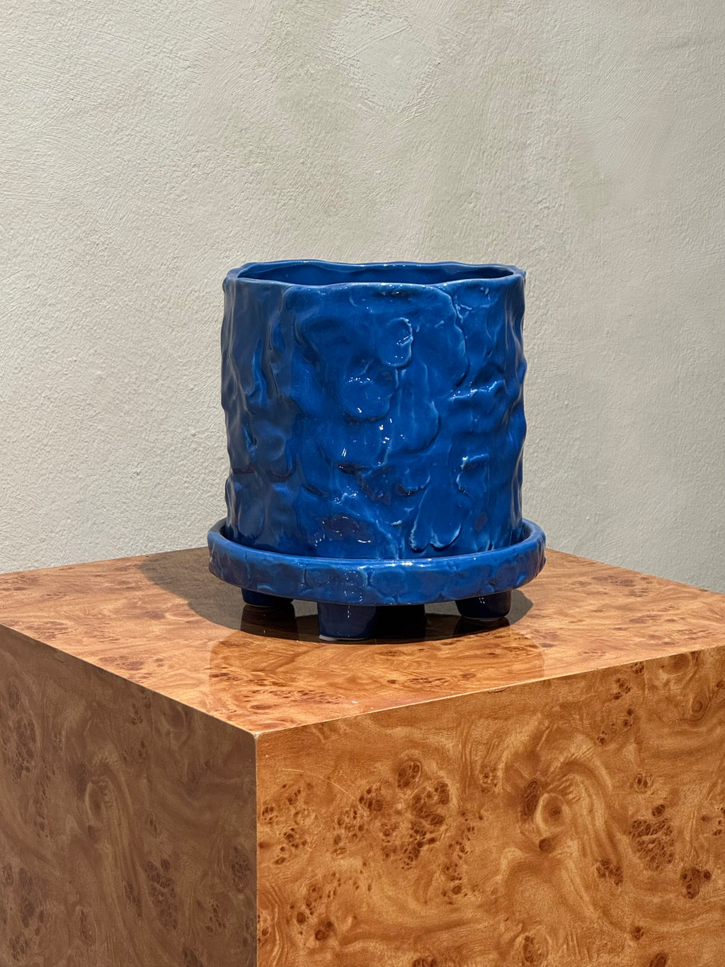 Muddy S pot in blue