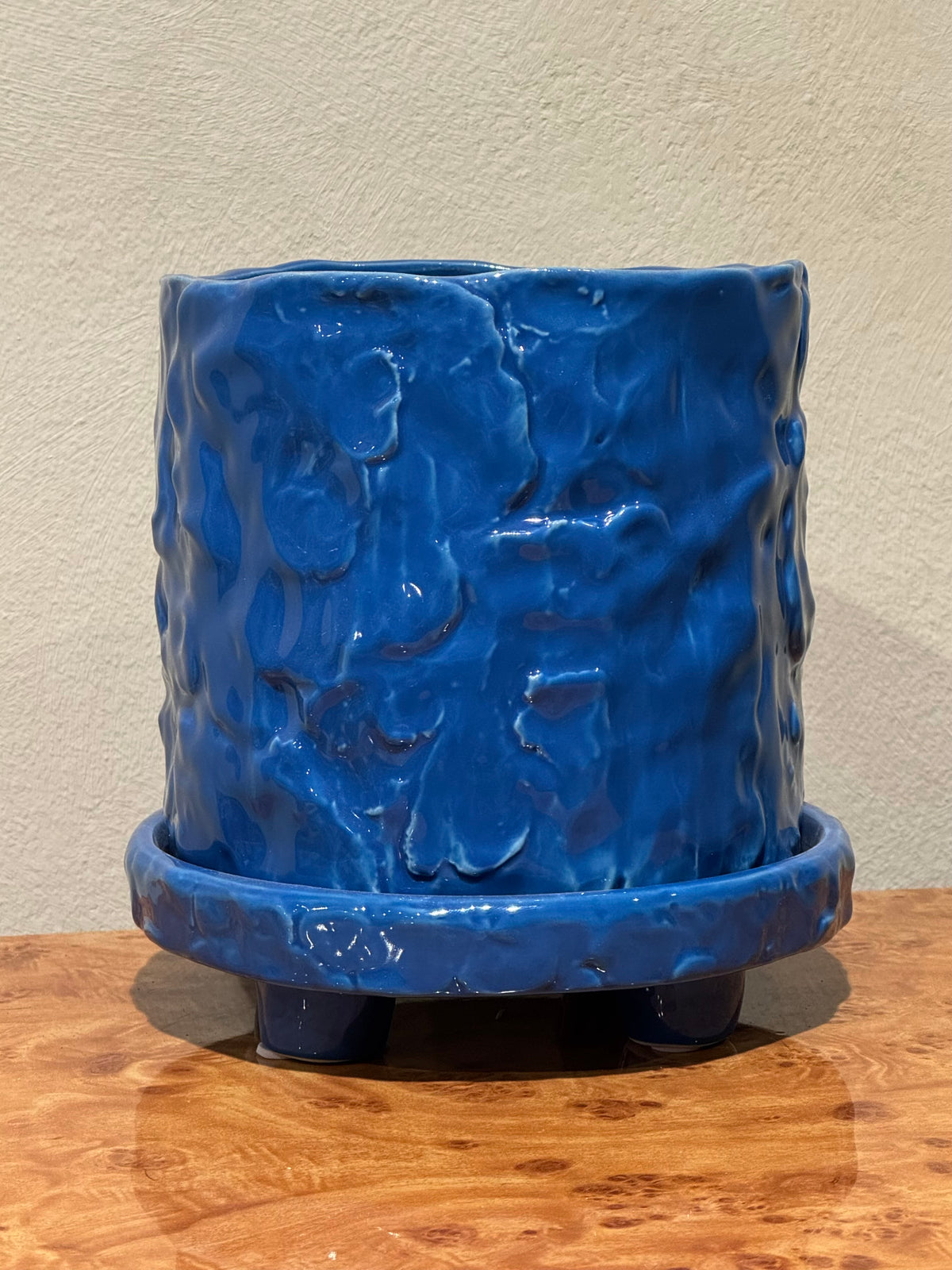 Muddy S pot in blue