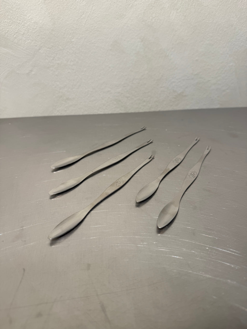 Stainless steel seafood picks