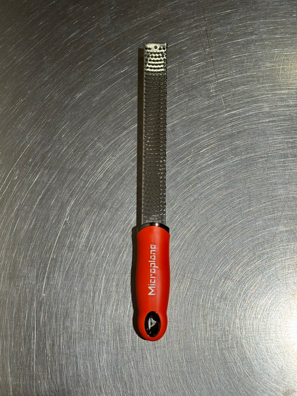 Microplane Premium Classic zester in orange