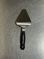 Microplane cheese slicer in black and stainless steel