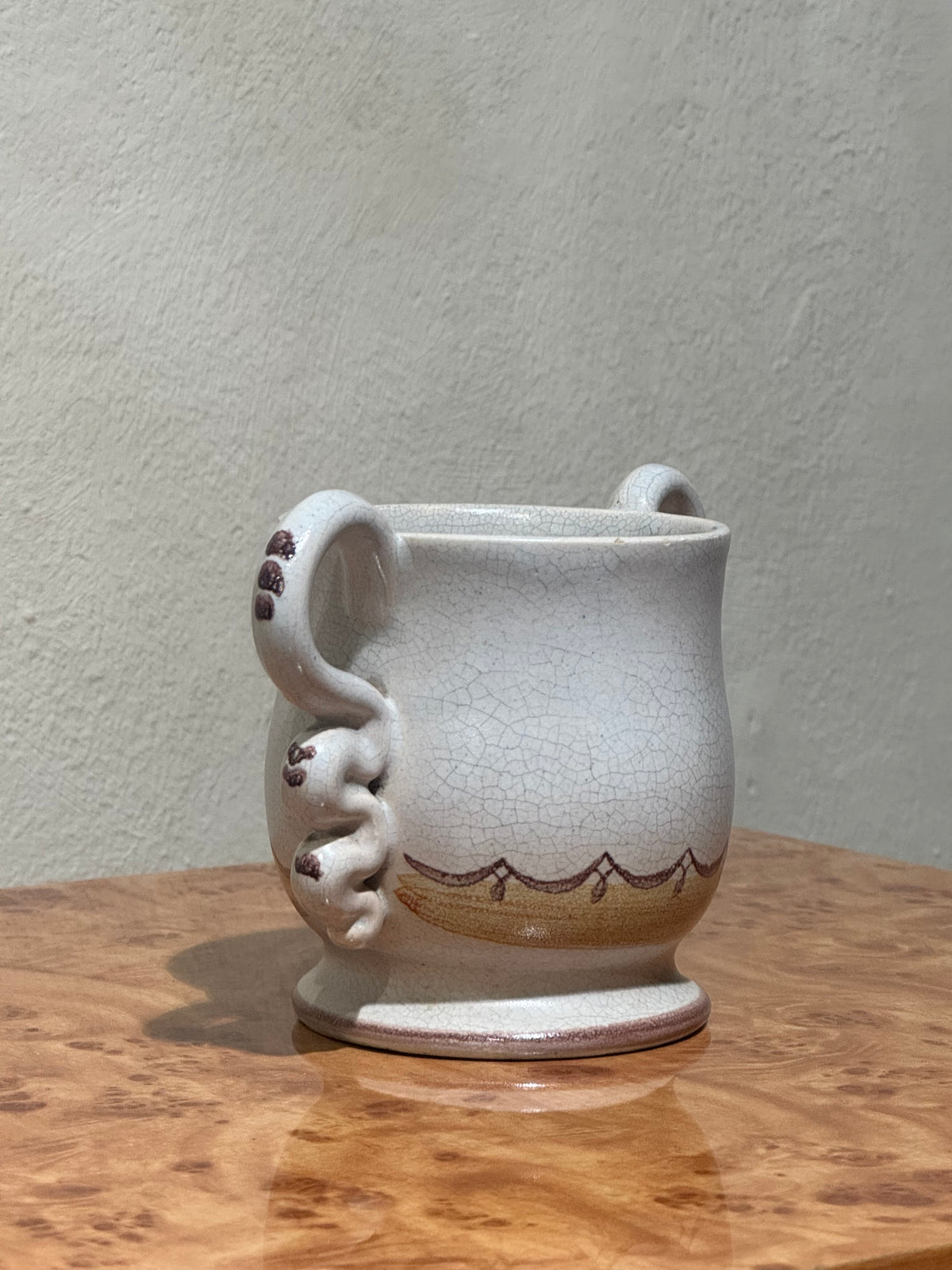 Bo Fajans Handled Vase