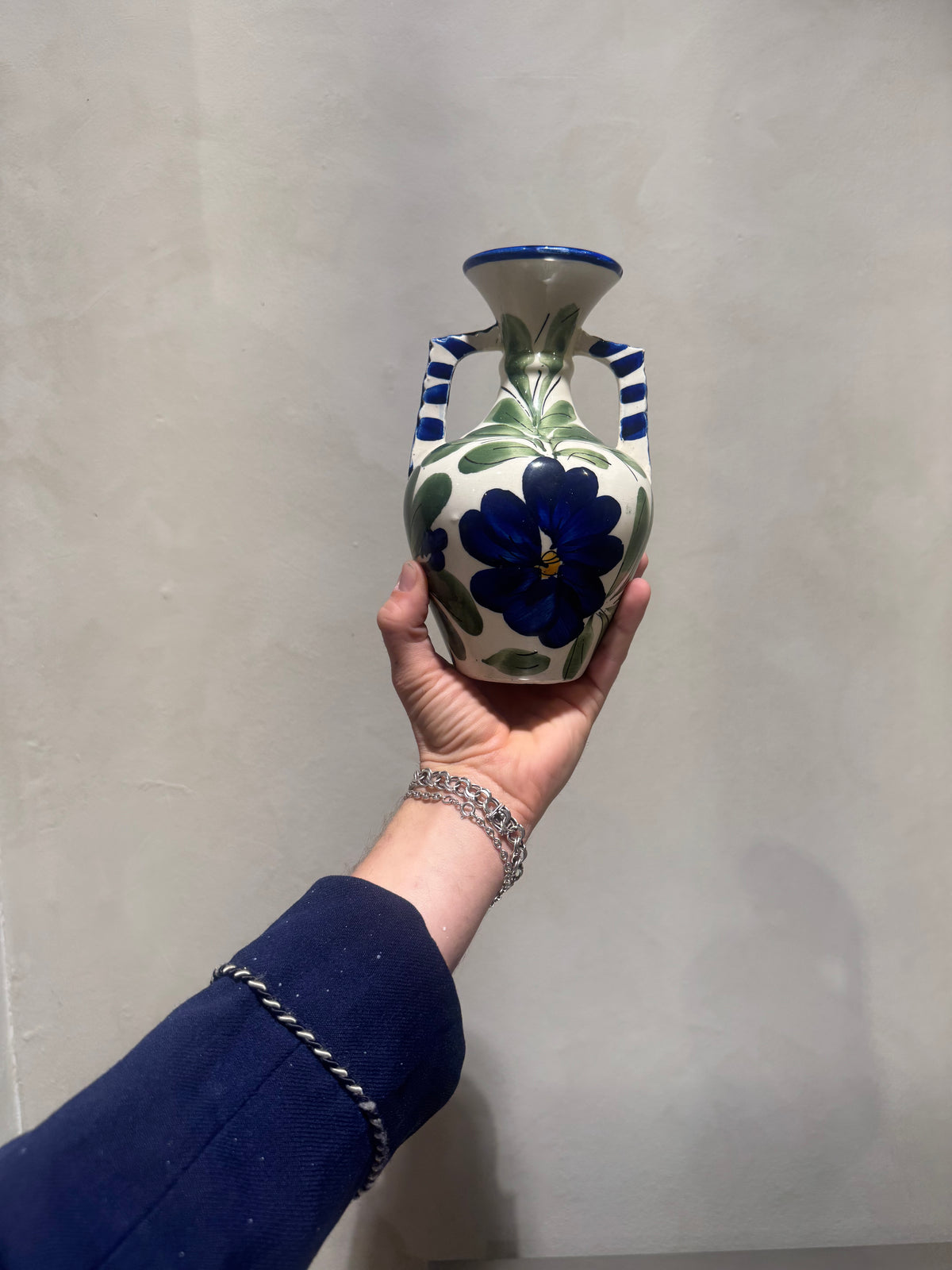 Handmade Spanish Amphora Vase