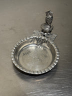Pewter Wine Coaster and Stopper