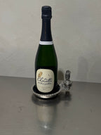 Pewter Wine Coaster and Stopper