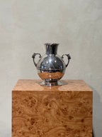 Swedish Grace nickel silver vase