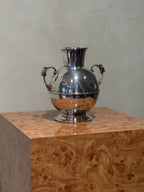 Swedish Grace nickel silver vase