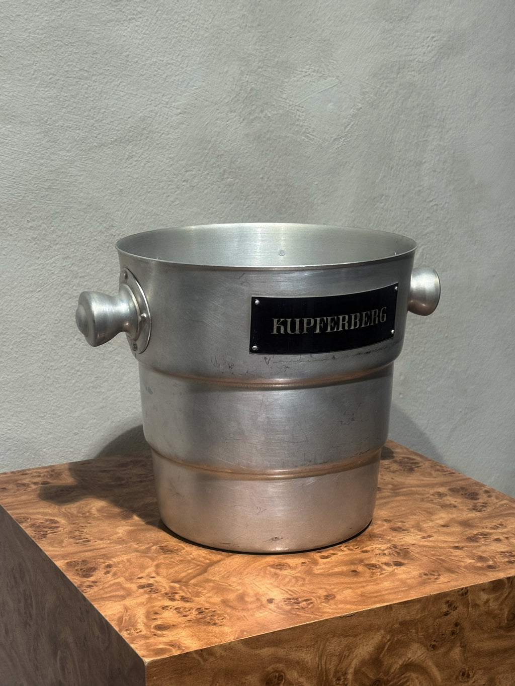 Kupferberg aluminium champagne cooler