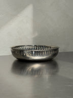 Large nickel silver bowl