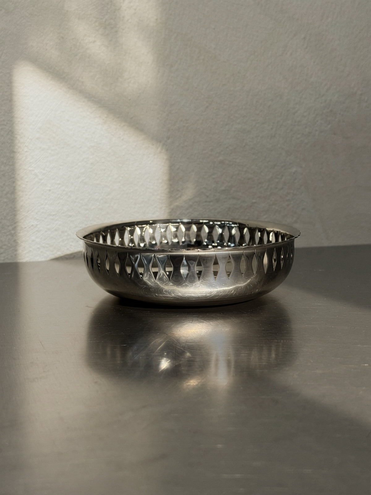 Small nickel silver bowl