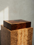 Alder burl game casket