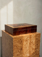 Alder burl game casket