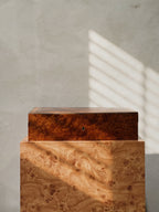 Alder burl game casket
