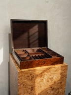 Alder burl game casket