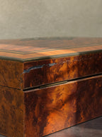 Alder burl game casket