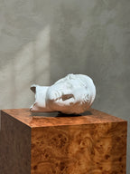 Painted plaster head of Diana or Artemis