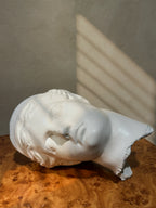 Painted plaster head of Diana or Artemis