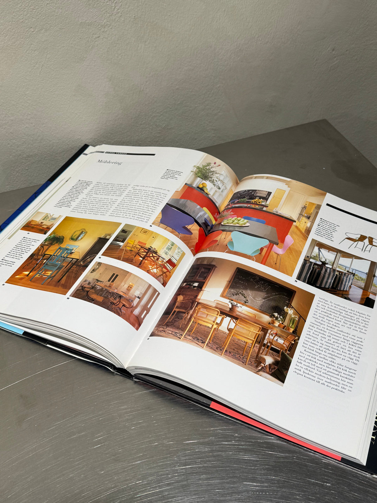 Terence Conran's interior design book, interior pages