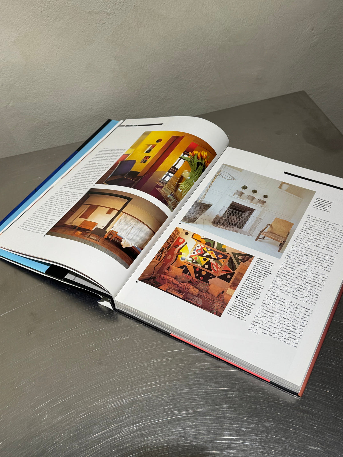 Terence Conran's interior design book, interior spread