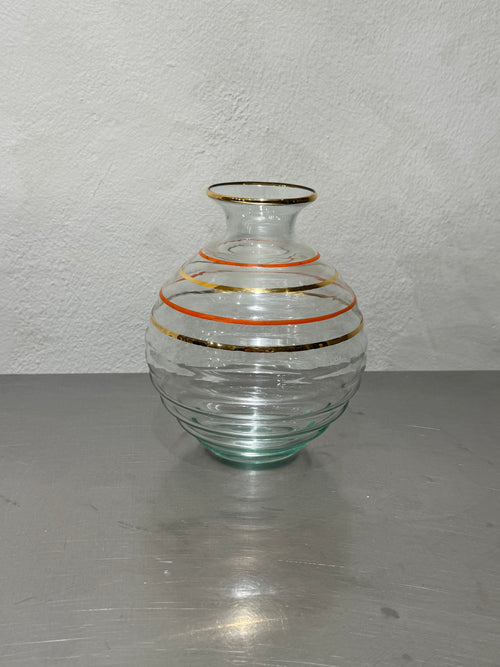 1930s Art Deco glass vase