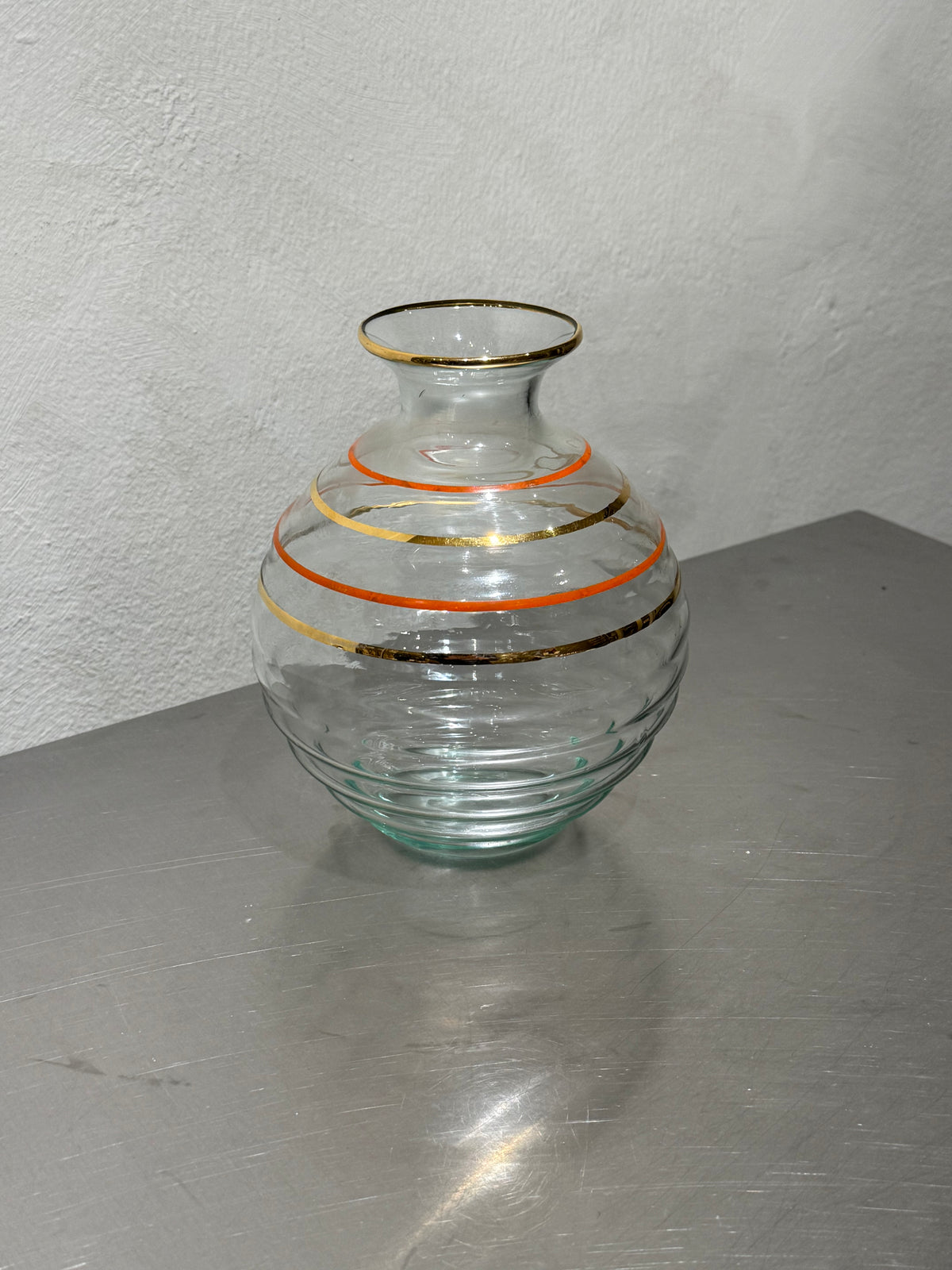 1930s Art Deco glass vase