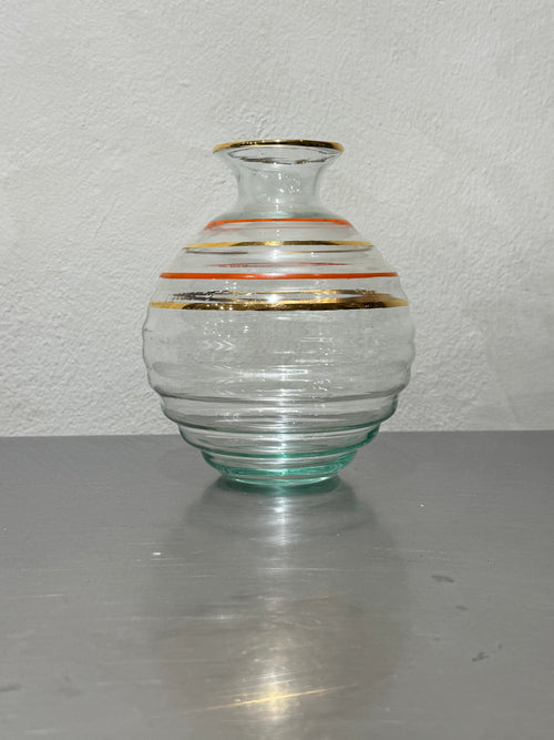 1930s Art Deco glass vase