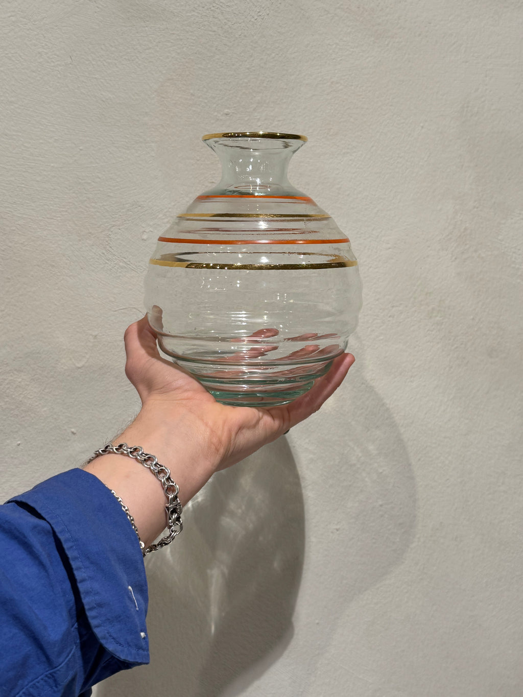 1930s Art Deco glass vase